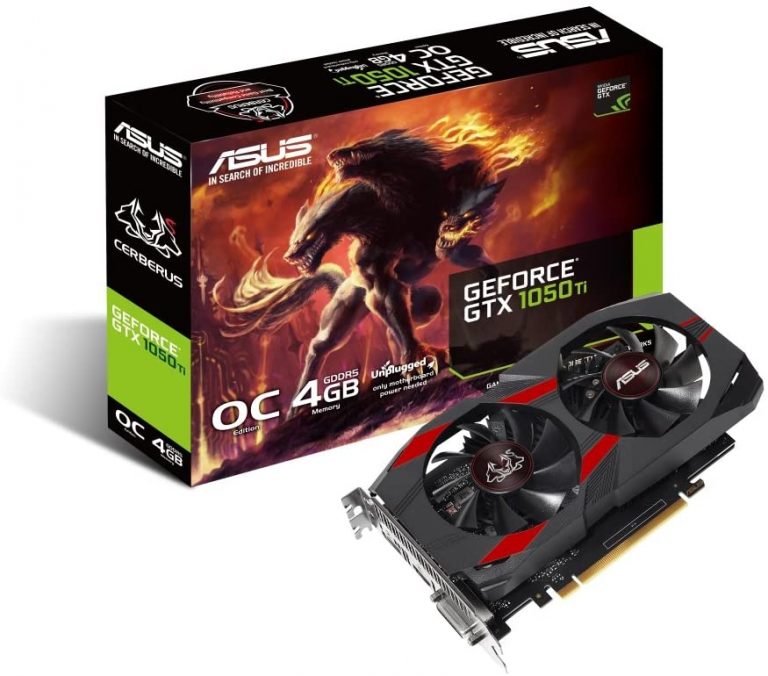 Видеокарта asus cerberus geforce gtx 1050 ti oc 4gb cerberus gtx1050ti o4g retail обзор